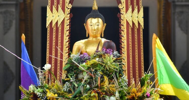Buddha Parade at Chiang Mai's City Pillar Festival