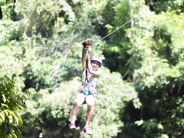Jungle Ziplining