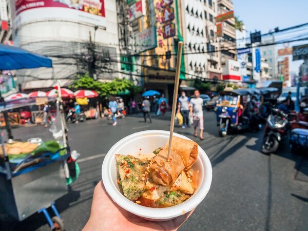 Local street food tasting
