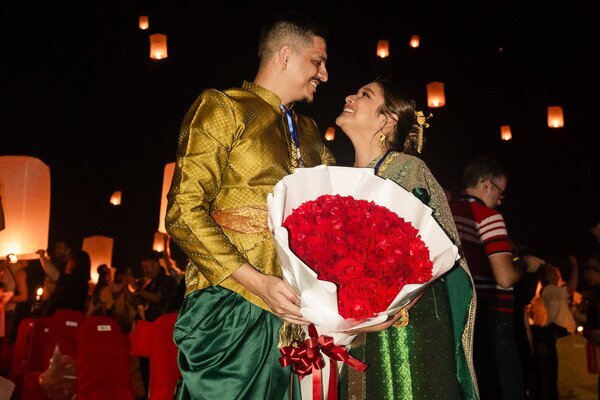 A Dream Honeymoon Under Thailand's Lantern-Lit Sky