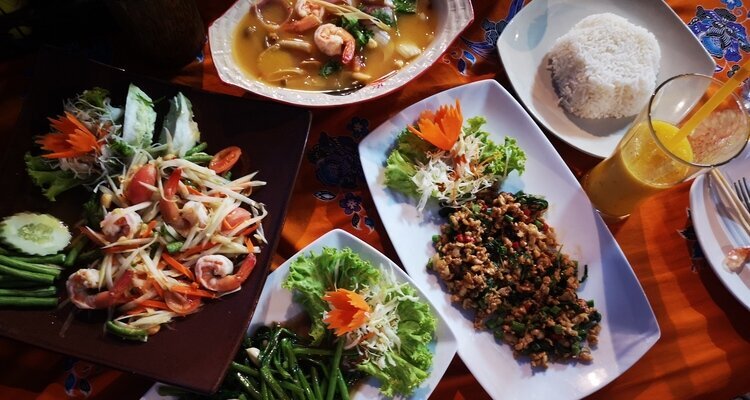 Refined Dishes in Central Thailand
