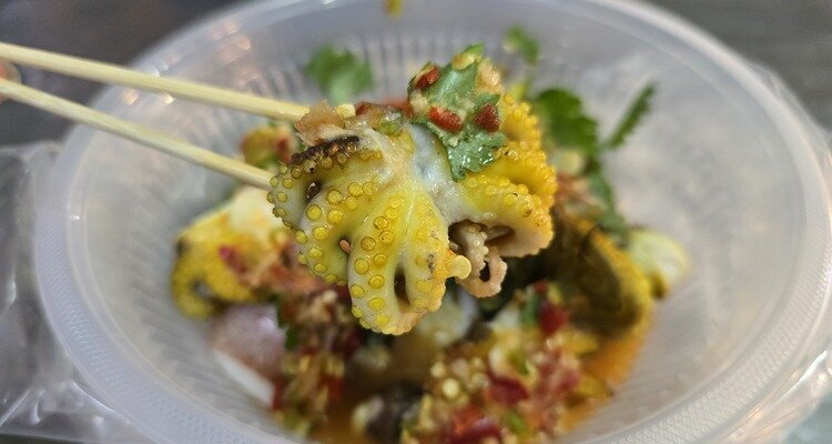 Thai Squid Salad, Bangkok