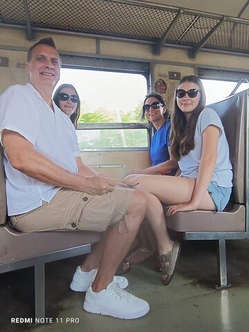 Take a Train through Maeklong Railway Market