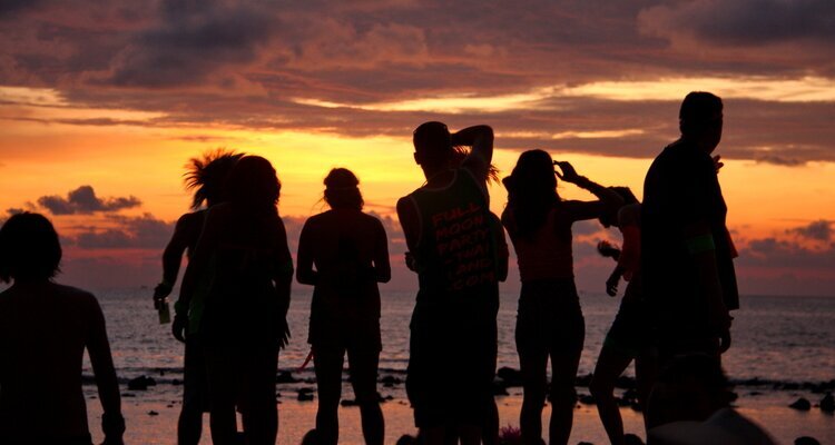 Sunrise on the Koh Phangan,Thailand