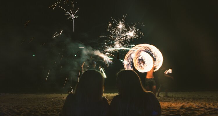 Fire Shows on the Full Moon Party