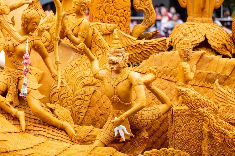 Ubon Ratchathani Candle Festival, Thailand