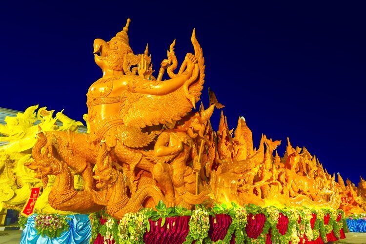 Ubon Ratchathani Candle Festival, Thailand