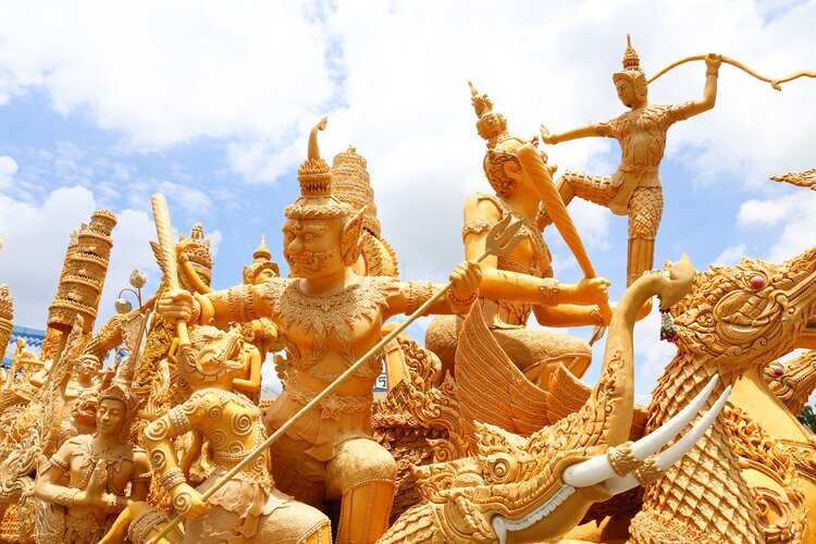 Ubon Ratchathani Candle Festival, Thailand