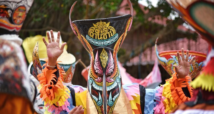 Phi Ta Khon Festival, Loei, Thailand