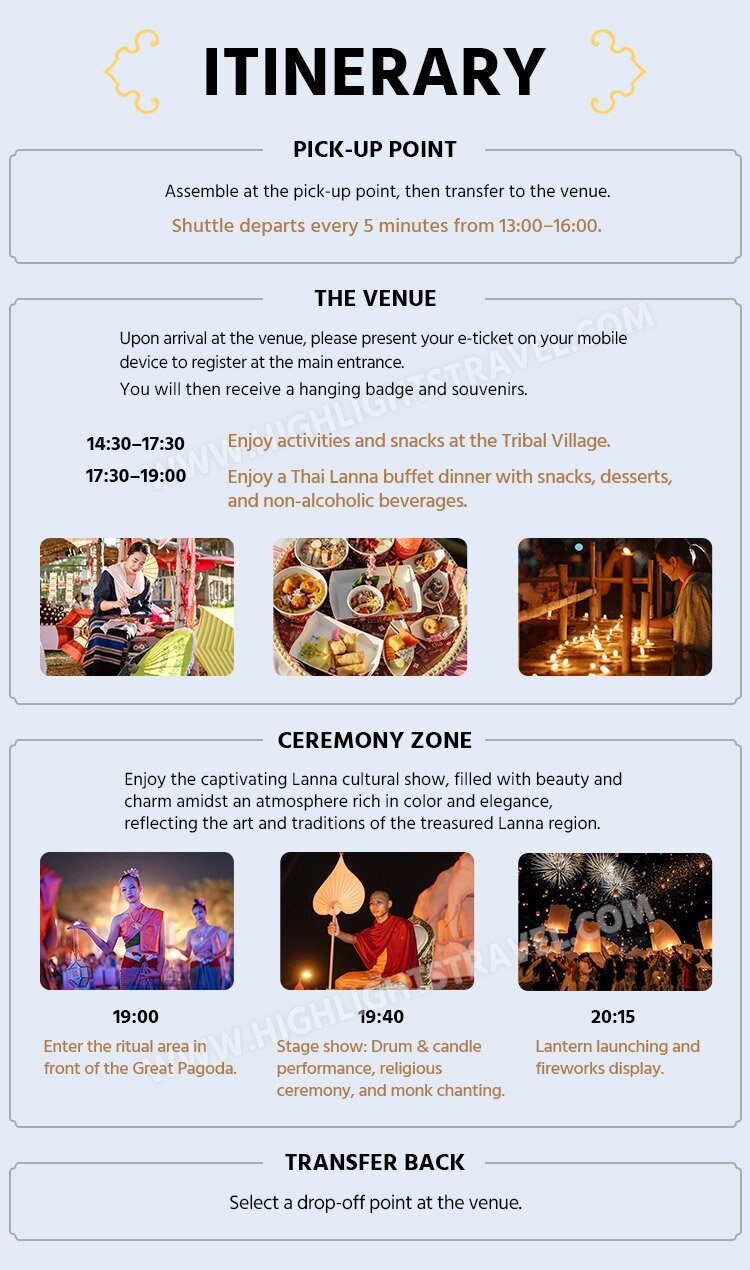 Chiang Mai CAD Itinerary