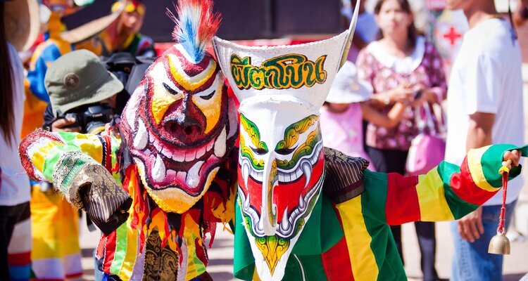 Phi Ta Khon Festival, Loei, Thailand
