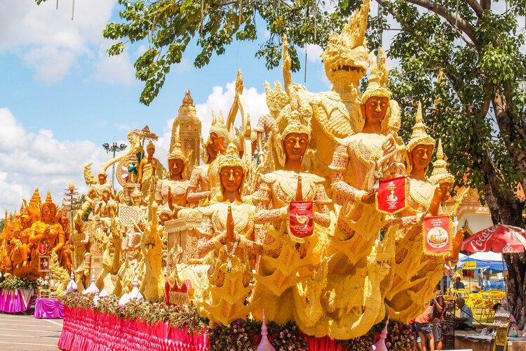 Ubon Ratchathani Candle Festival, Thailand