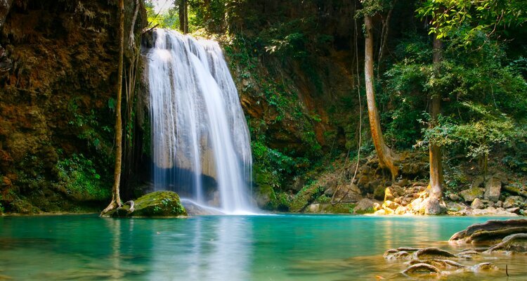 Tier 3, Erawan Waterfall, Kanchanaburi, Thailand