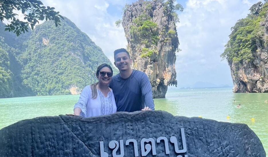 Our customers are visiting James Bond Island in November.