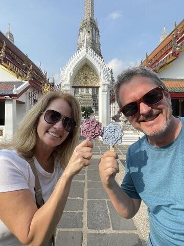 Visiting Wat Arun