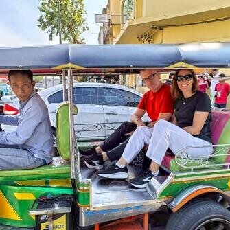 Bangkok Tuk Tuk Ride